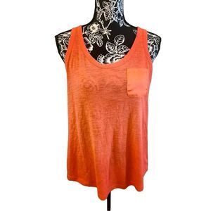 Attention Racerback Relaxed Fit Tank Top Lightweight Athletic Athleisure